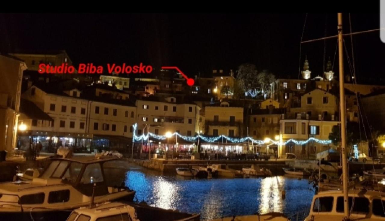 Studio Biba Volosko Opatija Exterior foto